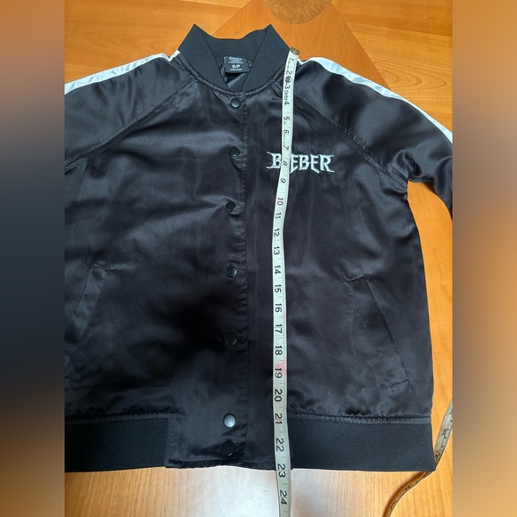 Justin Beber Purpose Tour satin bomber jacket. - Picture 4 of 4